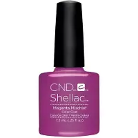 CND Shellac Nail Color - Magenta Mischief fra til kvinder - 0,25 oz neglelak