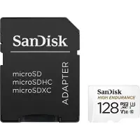 SanDisk High Endurance microSD/SD - 100MB/s - 128GB