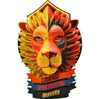 Plastoy Gryffindors Våbenskjold 21 Cm