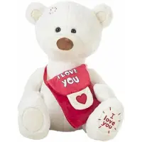 Creaciones Llopis Hvid Budbringer Bamse 55 Cm