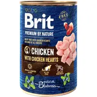 Brit Økonomipakke by Nature 12 x 400 g - Kylling & Kyllingehjerte