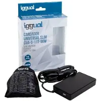 Iggual Slim Cua-s-11t-universel Bærbar Oplader 90w