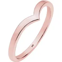 Elli Ring 'Geo' rosa guld
