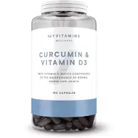 Myvitamins Curcumin & Vitamin D3 - 180Kapsler