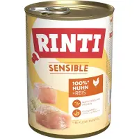 Rinti Økonomipakke: 24 x 400 g Sensible - Kylling & ris