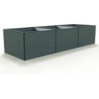 GFP 351 x 119 x 77 cm Højbed, antracitgrå