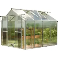 GFP 259 x 259 cm Drivhus, 6 mm polycarbonat-pladerne