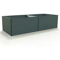 GFP 297 x 119 x 77 cm Højbed, antracitgrå