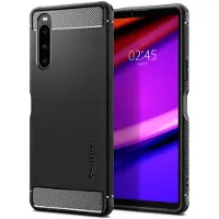 Spigen Rugged Armor, Cover, Sony, Sony Xperia 10 V, 15,5 cm (6.1), Sort