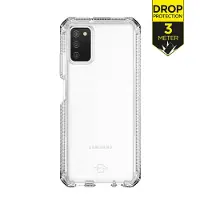 Itskins SPECTRUM R Clear - Bagsidecover til mobiltelefon - gennemsigtig - for Samsung Galaxy A03s