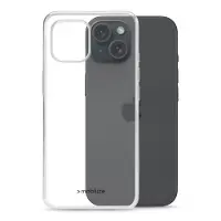 Mobilizera MOBILIZE GELLY COVER TIL APPLE IPHONE 15 TRANSPARENT