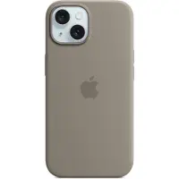 Apple iPhone 15 Silikone Cover med MagSafe MT0Q3ZM/A - Ler