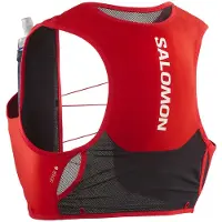 Salomon Løbevest Sense Pro 6 Set - fiery red/black str. L