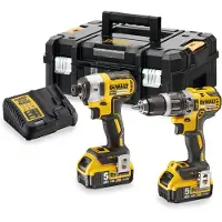 DeWalt DCK266P2T 18V XR Brushless Twin Kit - 2 X 5Ah