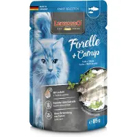 Leonardo - Ørred + kattemynte - Vådfoder - Voksen kat - 16 x 85 g
