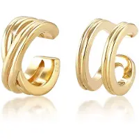 KUZZOI Ørering sort / sølv