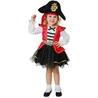 MOM Caribisk Piratkostume Til Pige