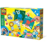 SES Creative Fingermaling - Min Første - Dyr - - OneSize - Maling