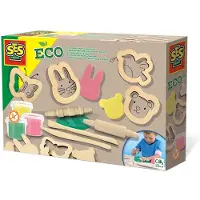SES Creative Clay with Wooden Tools - 3 Clay Pots