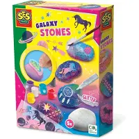 SES Creative - Mal På Sten - Galaxy - - OneSize - Kreasæt