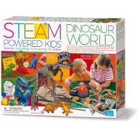 4M Dino Sæt - STEAM Powered Kids - Dinosaur World - - OneSize - Spil