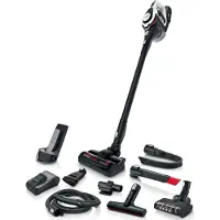 Bosch Series | 8 Unlimited Gen2 BSS825ALL - Støvsuger - pind/håndholdt (2-i-1) - uden pose - ledningsfri - hvid - 1 batteri, inkluderet oplader