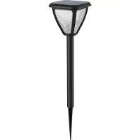 Philips Vapora piedestal 1,5 W, Udendørs piedestal/postbelysning, Sort, Plast, IP44, Terrasse, Have, III