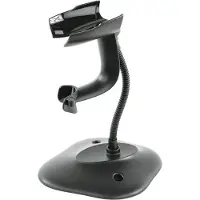 Zebra Technologies Zebra Gooseneck Intellistand - Stander til stregkodescanner - sort - for Symbol DS4308, LS2208, LS4208 Zebra DS2208, DS4208, DS8108, LI2208