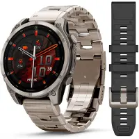 Garmin Fenix 8, 3,56 cm (1.4), AMOLED, Berøringsskærm, 32 GB, GPS (satellit), 73 g