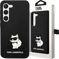 Karl Lagerfeld Samsung Galaxy S24 Cover Silikone Choupette Sort