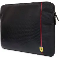 Ferrari Carbon&Smooth-etui til en 14" bærbar computer - sort