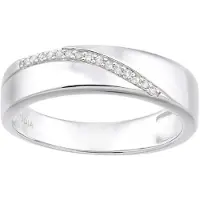 Diamant L'Eternel Ring sølv