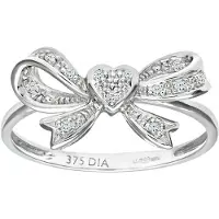 Diamant L'Eternel Ring sølv