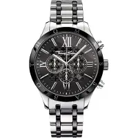 Thomas Sabo Herreur WA0139-222-203 Rebel Sort/Stål Ø43 mm