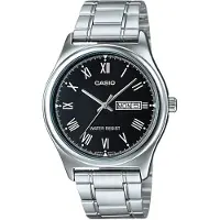 Casio Herreur MTP-V006D-1BUDF Classic Sort/Stål Ø42 mm