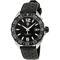 TAG Heuer Herreur WAZ1110.FT8023 Formula 1 Sort/Gummi Ø41 mm