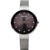 Bering Dameur 12034-009 Classic Grå/Stål Ø34 mm