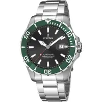 Festina Herreur F20531-2 Diver Sort/Stål Ø44 mm