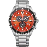 Citizen Herreur AT2560-84X Eco Drive Orange/Stål Ø43 mm