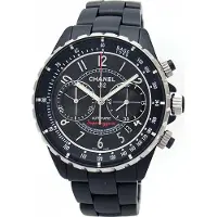Chanel Herreur H3409 J12 Sort/Keramik Ø41 mm