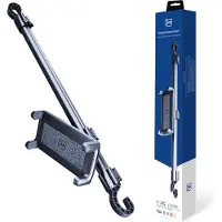 3MK Double Headrest Holder, Mobiltelefon/Smartphone, Tablet/UMPC, Aktiv holder, Bil, Rejse, Sort