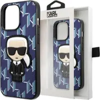 Karl Lagerfeld KLHCP13MPMNIKBL iPhone 13 6,1" hardcase blå/blå Monogram Ikonik Patch