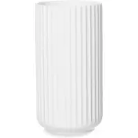 Lyngby Porcelæn Lyngby vase hvid mat 20 cm