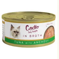 Cadilo Daily Delights - tun med ansjos i bouillon - vådfoder til katte (70g)