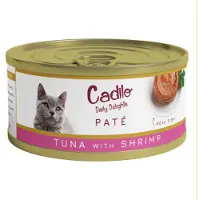 Cadilo Daily Delights - tun med rejer paté - vådfoder til katte (70g)