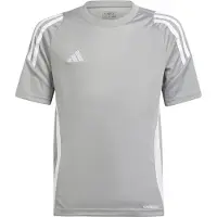 Adidas Trænings T-Shirt Tiro 24 - Grå/Hvid Børn, størrelse 140 cm