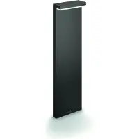 Philips Bustan søjlelampe 3,8 W, Udendørs vægbelysning, Anthracit, Metal, IP44, Terrasse, Have, I