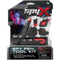 SpyX - Spy Pen Toolkit - Sort/Rød - - OneSize - Legetøj