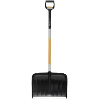 Fiskars 1057189, Sneskovl, Metal, Sort, Orange, Justerbar, Ergonomisk, Polen, 53,2 cm