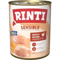 Rinti Sensible 6 x 800 g - Kylling & gulerod